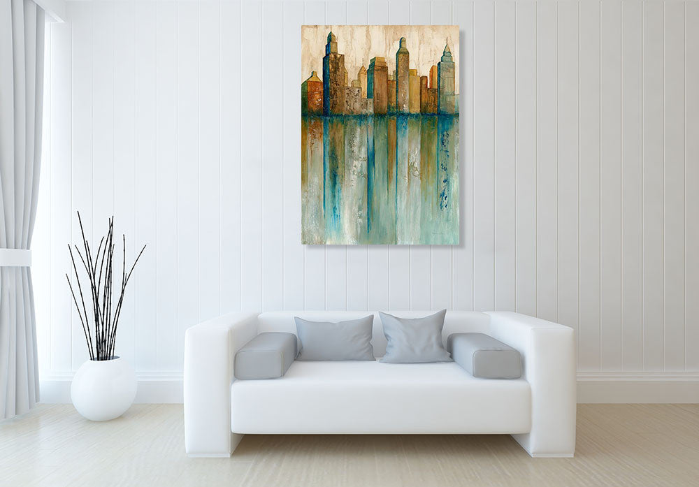 City View I Wall Art Print, Norm Olson on the wall