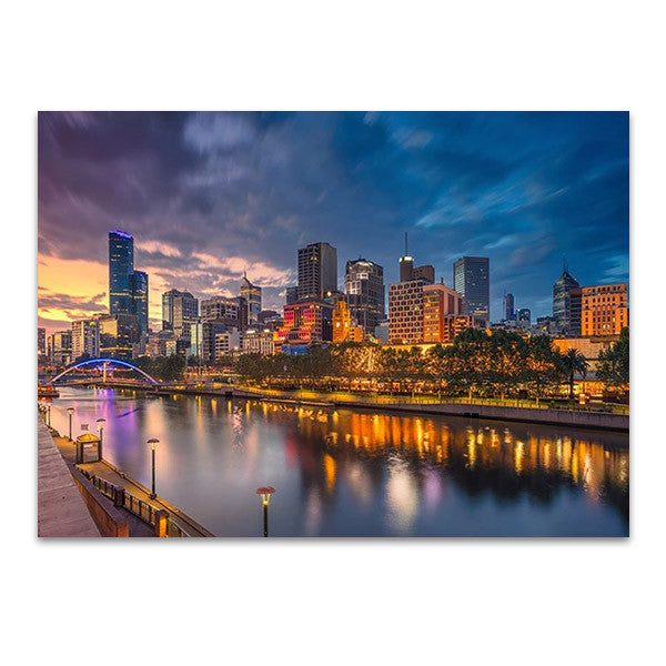 City of Melbourne Wall Art Print