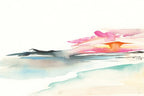 Coastal Sunset Wall Art Print