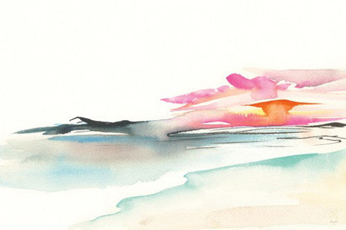 Coastal Sunset Wall Art Print