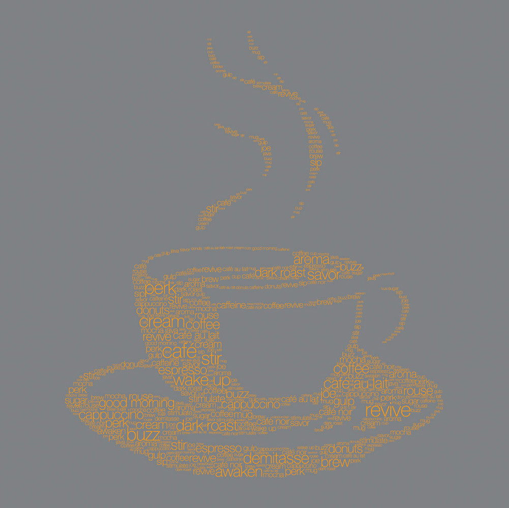Coffee Talk I Wall Art Print