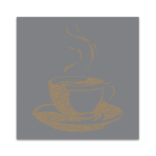 Coffee Talk I Wall Art Print