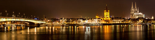 Cologne Skyline Wall Art Print