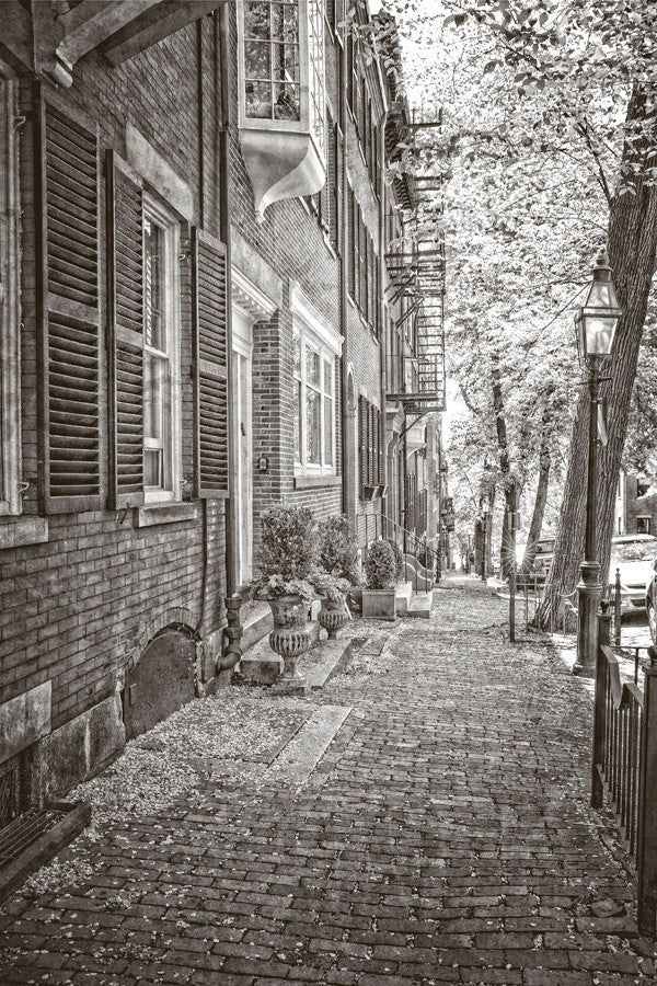 Colonial Street Wall Art Print