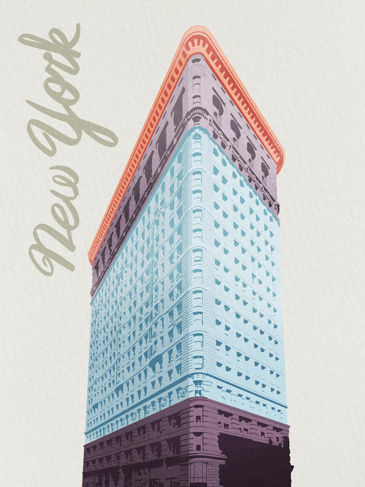 Colorful New York Wall Art Print