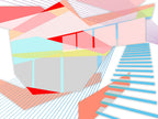 Colour Planes II Wall Art Print
