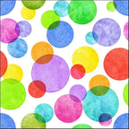 Colourful Bubbles Wall Art Print