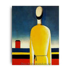 Half-Figure in a Yellow Shirt