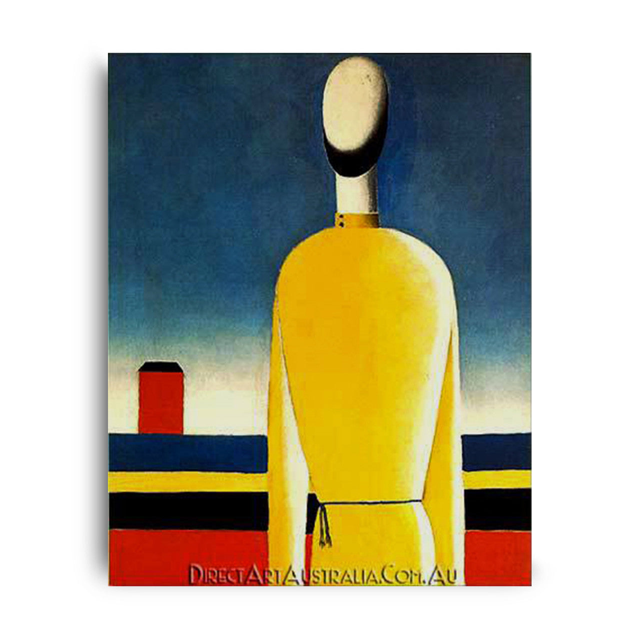 Half-Figure in a Yellow Shirt