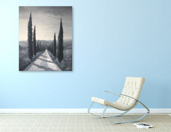 Coniferous Trees on the wall