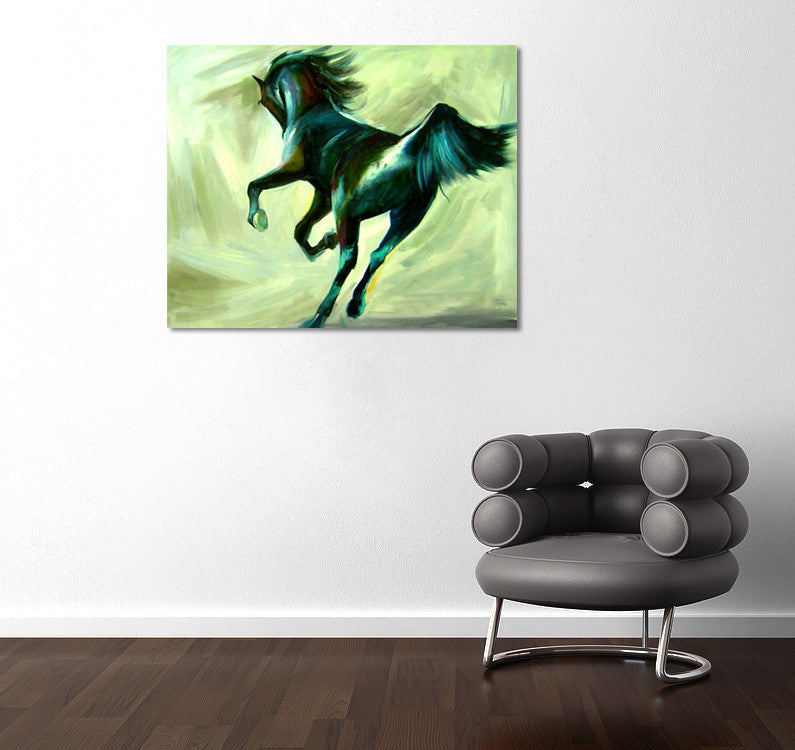 Mustang One on the wall