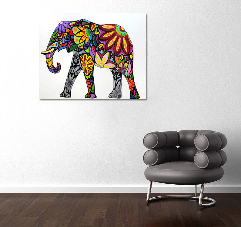 Elephant on the wall