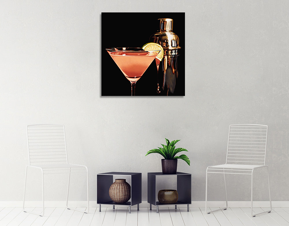 Cosmopolitan Wall Art Prints on the wall