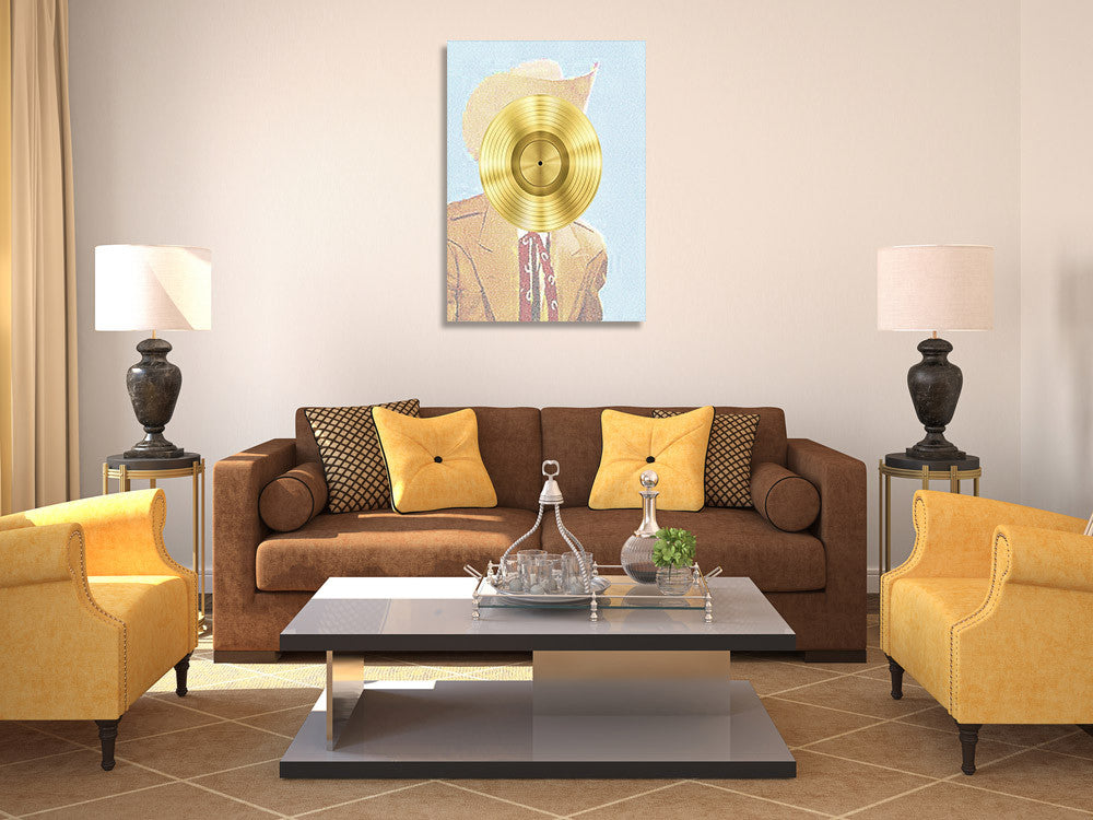 Country Western Guy Wall Print on the wall