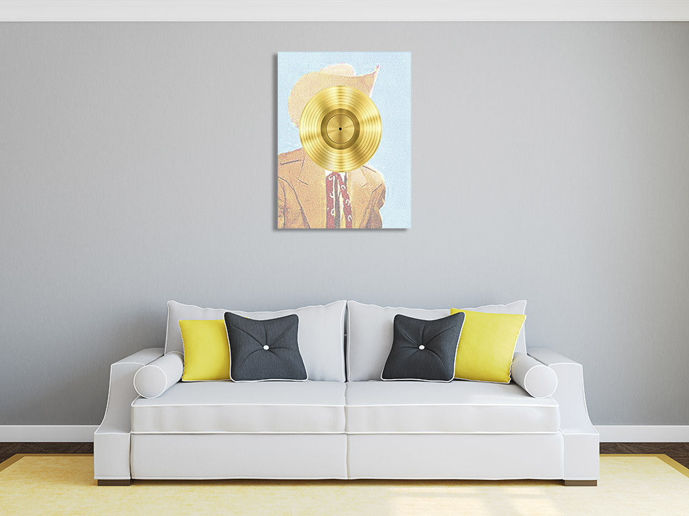 Country Western Guy Wall Print on the wall