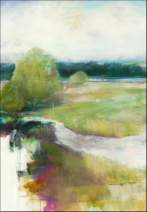 Crossing The Stream Wall Art Print
