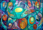 Cubism Abstract Wall Art Print