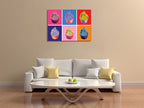 Cupcakes Food Wall Art Print on the wall