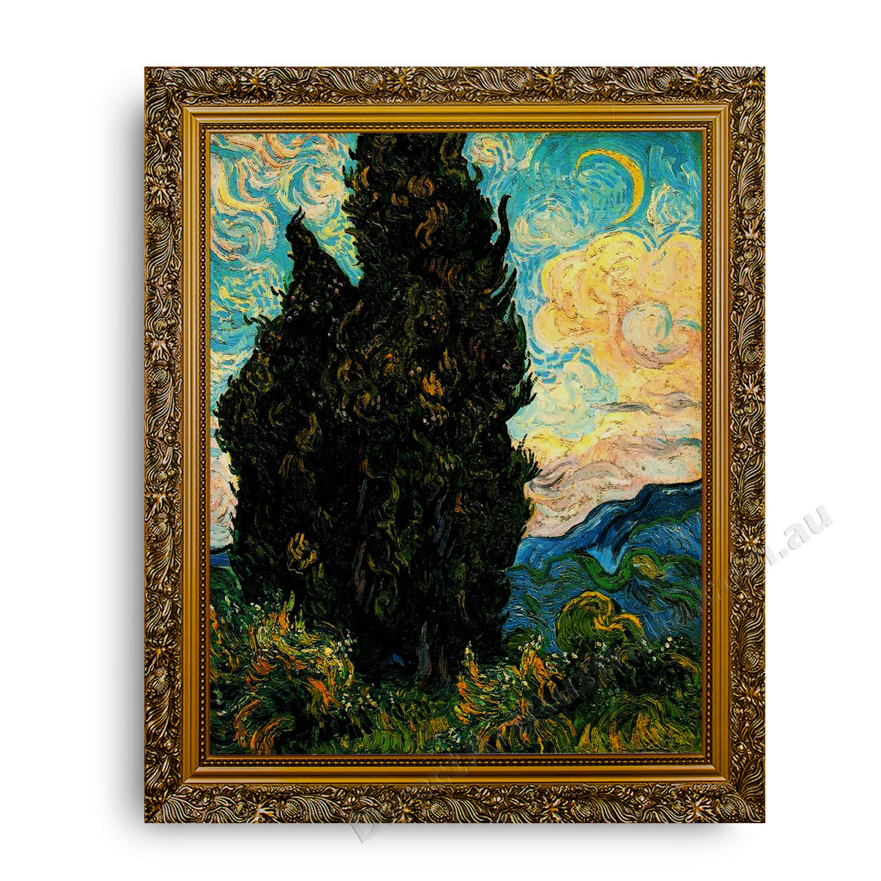 Gold Ornate Outer Frame