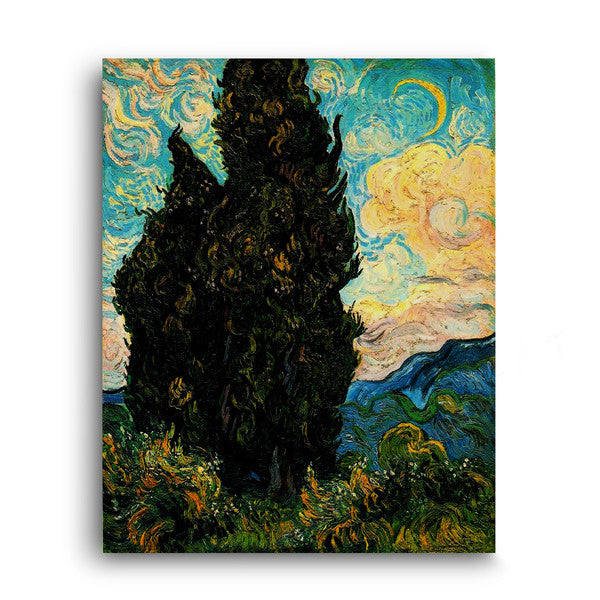 Vincent Van Gogh | Cypresses