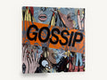 Gossip Pop Collage, retro pop art gossip comic, stretched canvas wall art print ready to hang