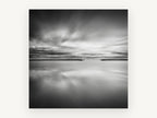 Still Harbour Mouth, coastal canvas wall art print, front view