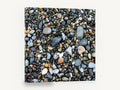 Wet Pebble Shore, wet beach pebbles close-up photograph, landscape canvas wall art print ready to hang