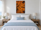 Aspen Canopy Glow landscape canvas print on the wall of a bedroom