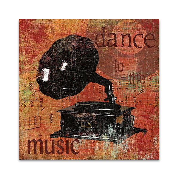 Dance To The Music Wall Print