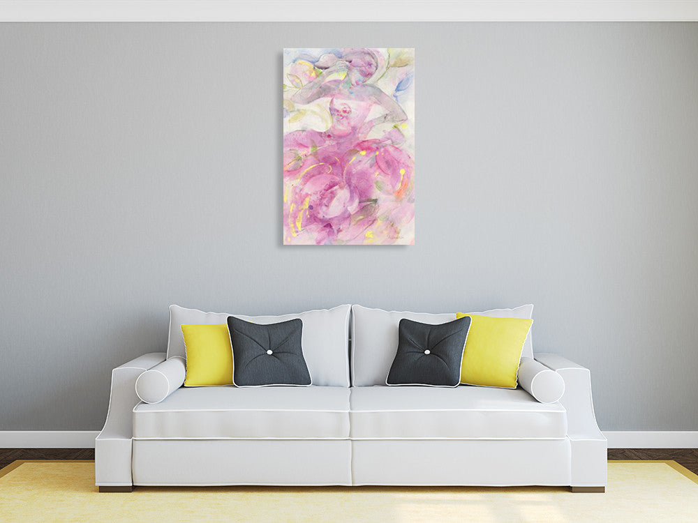Dancer II Wall Art Print  on the wall