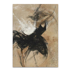 Dancer in Black Wall Art Print