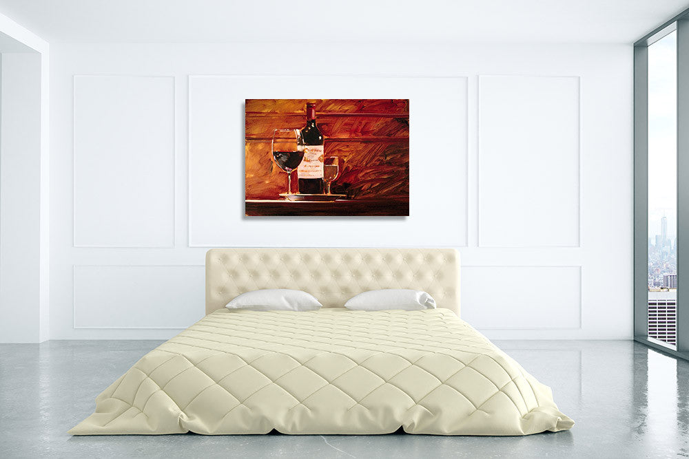 The Decadent and Refined Wall Art Print on the wall