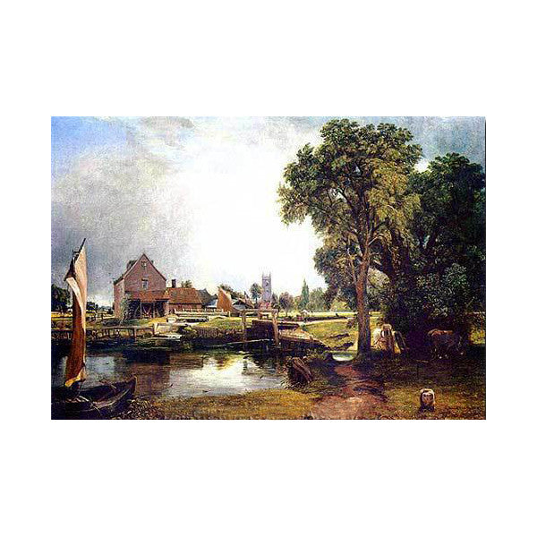 John Constable | Dedham Lock and Mill