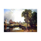 John Constable | Dedham Lock and Mill