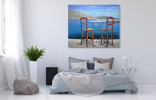 Deep Blue on the wall