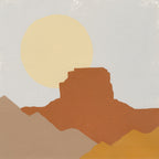 Desert Sun III Wall Art Print