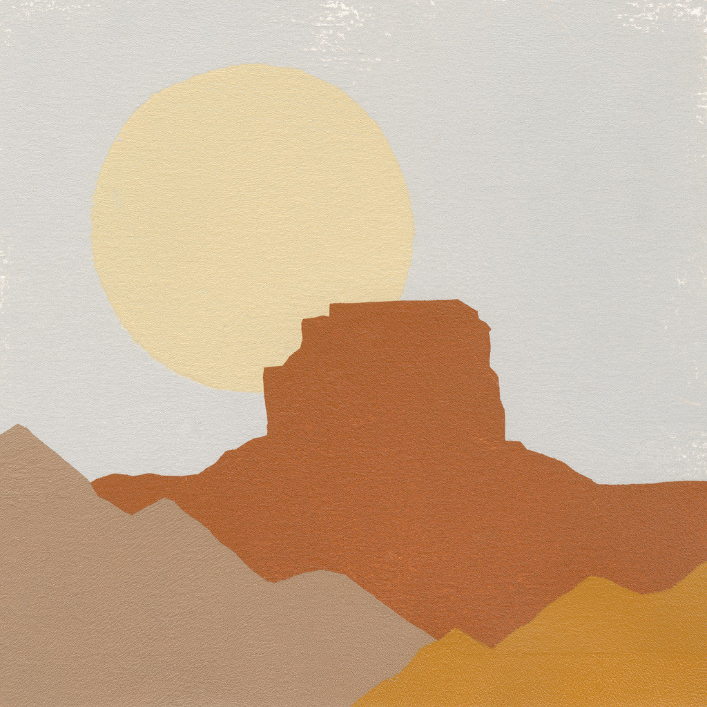 Desert Sun III Wall Art Print