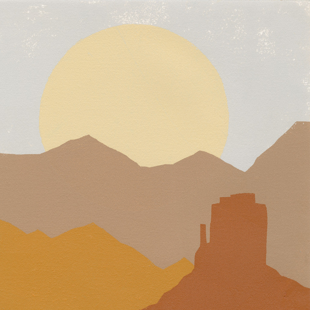 Desert Sun I Wall Art Print