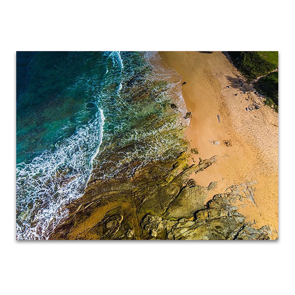Dicky Beach Queensland Wall Art Print