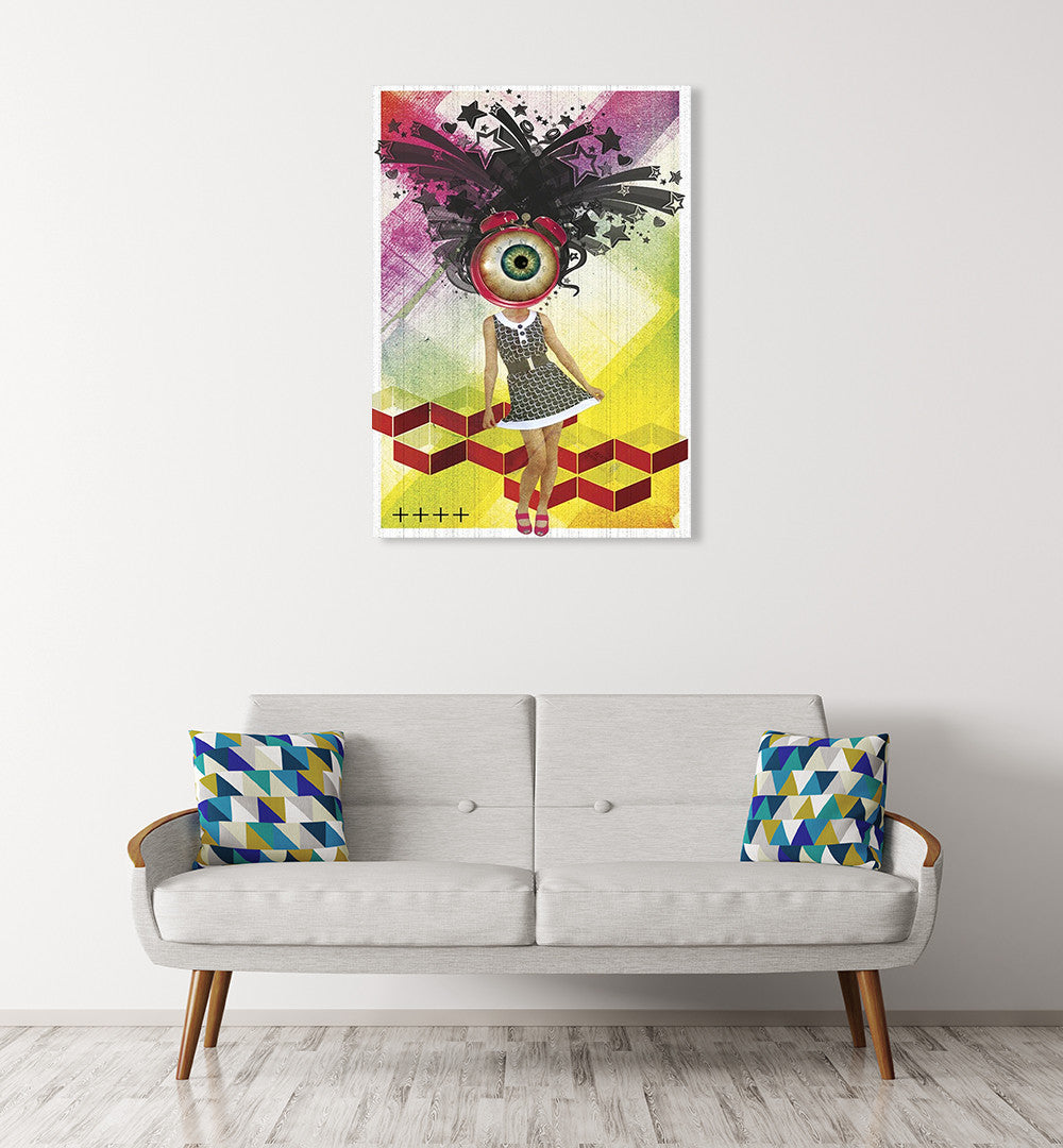 Do You Watch Your Time Wall Art Print on the wall