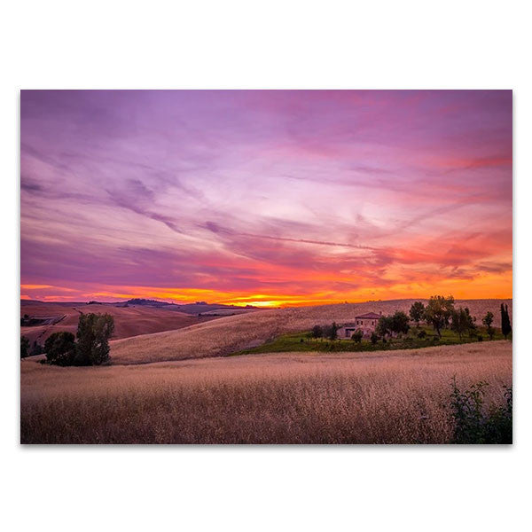Dramatic Sky Sunset Wall Art Print 