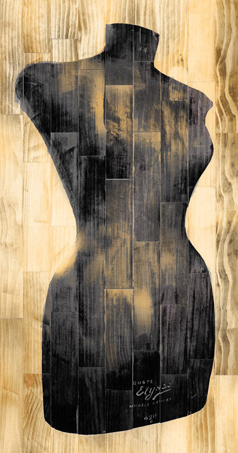 Dress Form Recolor Wall Art Print