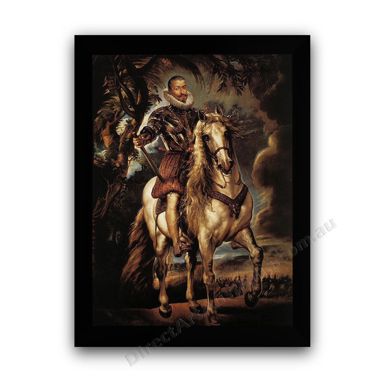 Modern Flat Black Frame