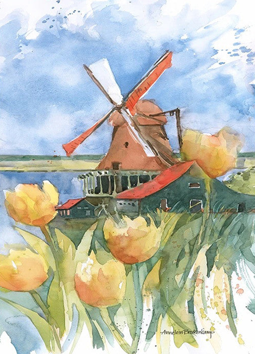 Dutch Vignette Wall Art Print