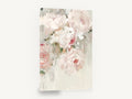 Blush Peony Drift, blush pink peony floral painting, floral canvas wall art print ready to hang