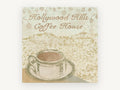 Hills Coffee House, kitchen canvas wall art print, front view