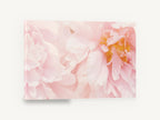 Soft Blush Peonies, pale pink peony close up photograph, floral canvas wall art print ready to hang