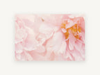 Soft Blush Peonies, floral canvas wall art print, front view