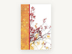Autumn Branch Panel, floral canvas wall art print, front view