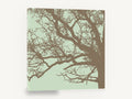 Bare Branch Silhouette, bare tree branches silhouette, landscape canvas wall art print ready to hang
